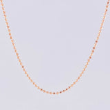 Cadena Militar 5.5g / 24 in / 1.45mm Oro Rosa 18K