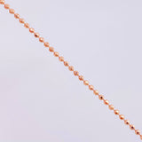 Military Chain 5.45g / 24 in / 1.45mm 18K Rose Gold