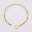 Classic Link Bracelet 3.7g / 8 3/4 in / 2.4mm 18K Yellow Gold