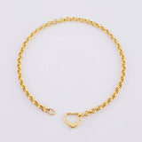 Classic Link Bracelet 3.7g / 8 3/4 in / 2.4mm 18K Yellow Gold