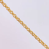 Classic Link Bracelet 3.7g / 8 3/4 in / 2.4mm 18K Yellow Gold