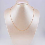 Cadena Militar 3.95g / 18 in / 1.45mm Oro Rosa 18K