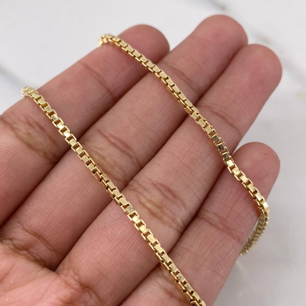 Venetian Chain 7.2gr / 60cm / 1.7mm Yellow Gold +3 18K &