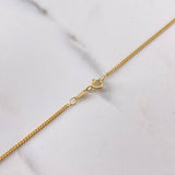 Mini Cuban Chain 5.85gr / 60cm / 1.5mm Yellow Gold +0 18K &