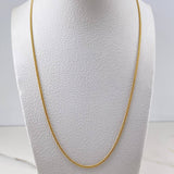 Mini Cuban Chain 5.85gr / 60cm / 1.5mm Yellow Gold +0 18K &