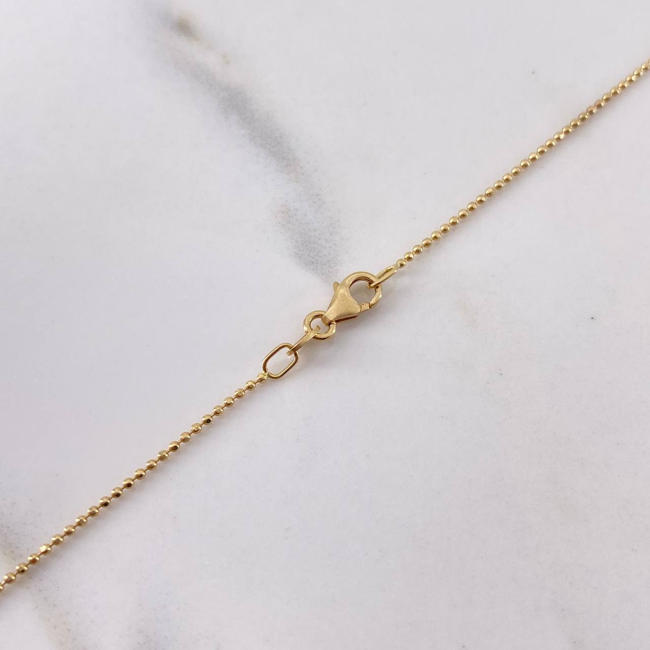 Military Chain 2.7gr / 60cm / 0.7mm Diamond Cut Yellow Gold +3 18K &