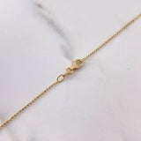 Military Chain 2.7gr / 60cm / 0.7mm Diamond Cut Yellow Gold +3 18K &