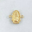 Herraje Virgen Guadalupe 0.5 g / 1/2 in Oro Amarillo 18K