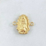 Herraje Virgen Guadalupe 1gr / 1.7cm / Silueta Oro Amarillo 18K *