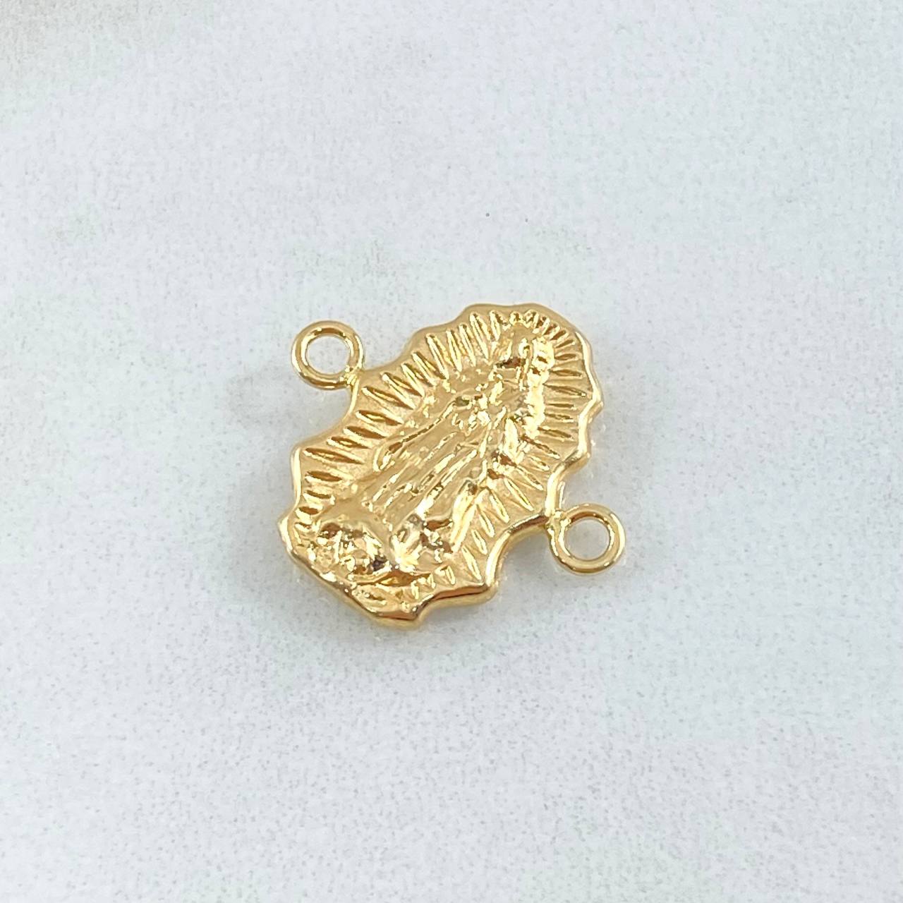 Herraje Virgen Guadalupe 1gr / 1.7cm / Silueta Oro Amarillo 18K *
