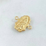 Herraje Virgen De Guadalupe 1gr / 1.8cm / Oro 18K
