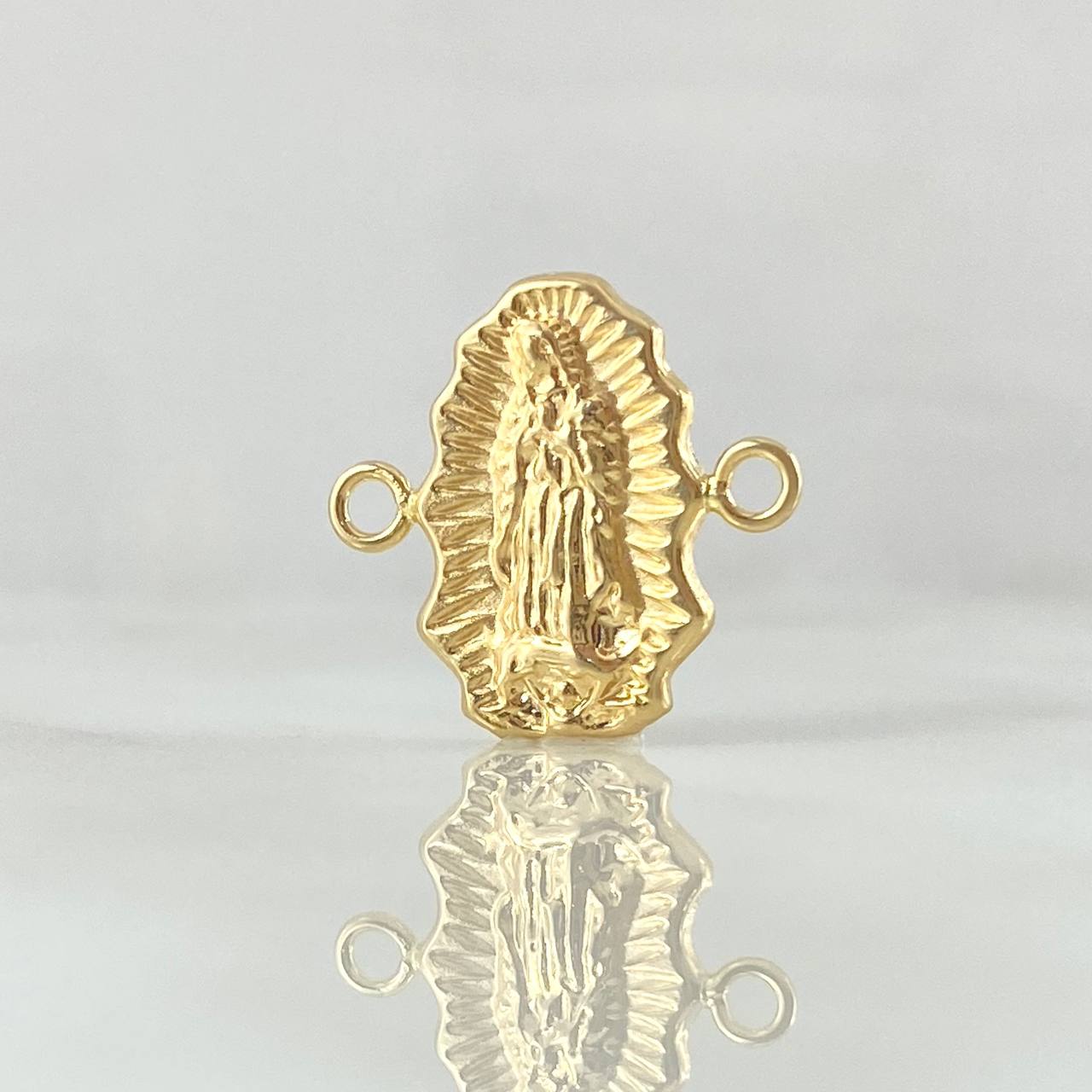 Herraje Virgen Guadalupe 1gr / 1.7cm / Silueta Oro Amarillo 18K *