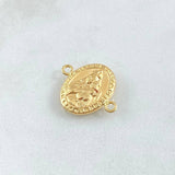 Charm Virgen Del Carmen 1gr / 0.7in / Die-cut 18K Gold