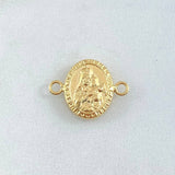 Herraje Virgen Del Carmen 0.85gr / 1.7cm / Troquelada Oro Amarillo 18K ©