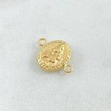 Herraje Virgen Del Carmen 0.85gr / 1.7cm / Troquelado Oro Amarillo 18K