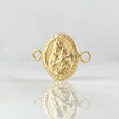 Herraje Virgen Del Carmen 0.85gr / 1.7cm / Troquelada Oro Amarillo 18K ©