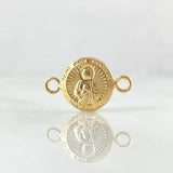San Judas Fitting 0.6gr / 1.7cm (0.7in) / 18K Gold