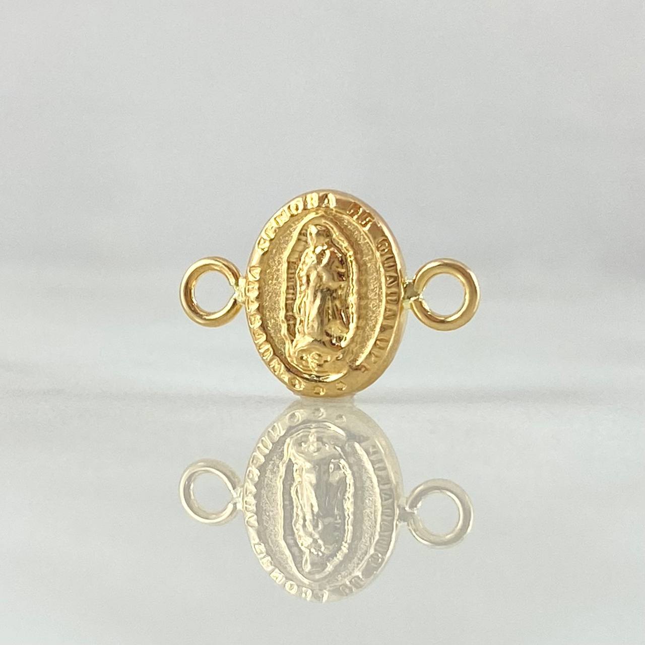 Herraje Virgen Guadalupe 0.45gr / 1/2 in / Oro Amarillo 18K *