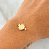 Charm Virgin Guadalupe 0.5gr / 0.6in / Oval-Stamped 18K Gold ©