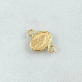 Charm Rosa Mystica Virgin 0.45gr / 0.6in / Die-cut 18K Gold ©