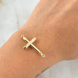 Charm Cross 0.95gr / 1 1/4 in / 18K Gold