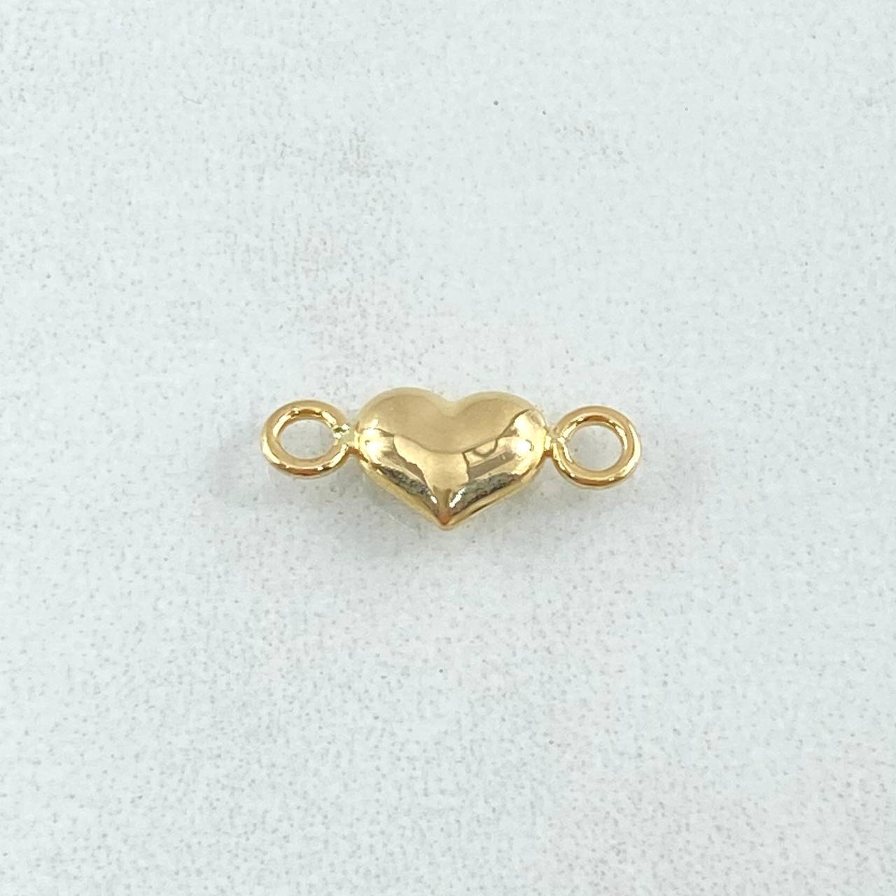 Herraje Corazon 0.29gr / 1.4cm / Troquelado Oro Amarillo 18K ©