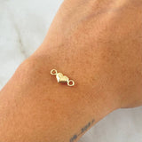 Charm Heart 0.25gr / 1/2 in / 18K Yellow Gold ©