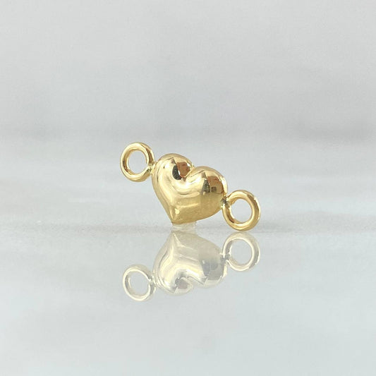 Herraje Corazón 0.25gr / 1/2 in / Oro Amarillo 18K ©