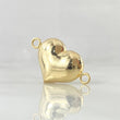 Charm Heart 1.05gr / 0.9in / Die-Cut 18K Gold ©