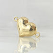 Herraje Corazon 0.8gr / 1.9cm / Troquelado Oro Amarillo 18K