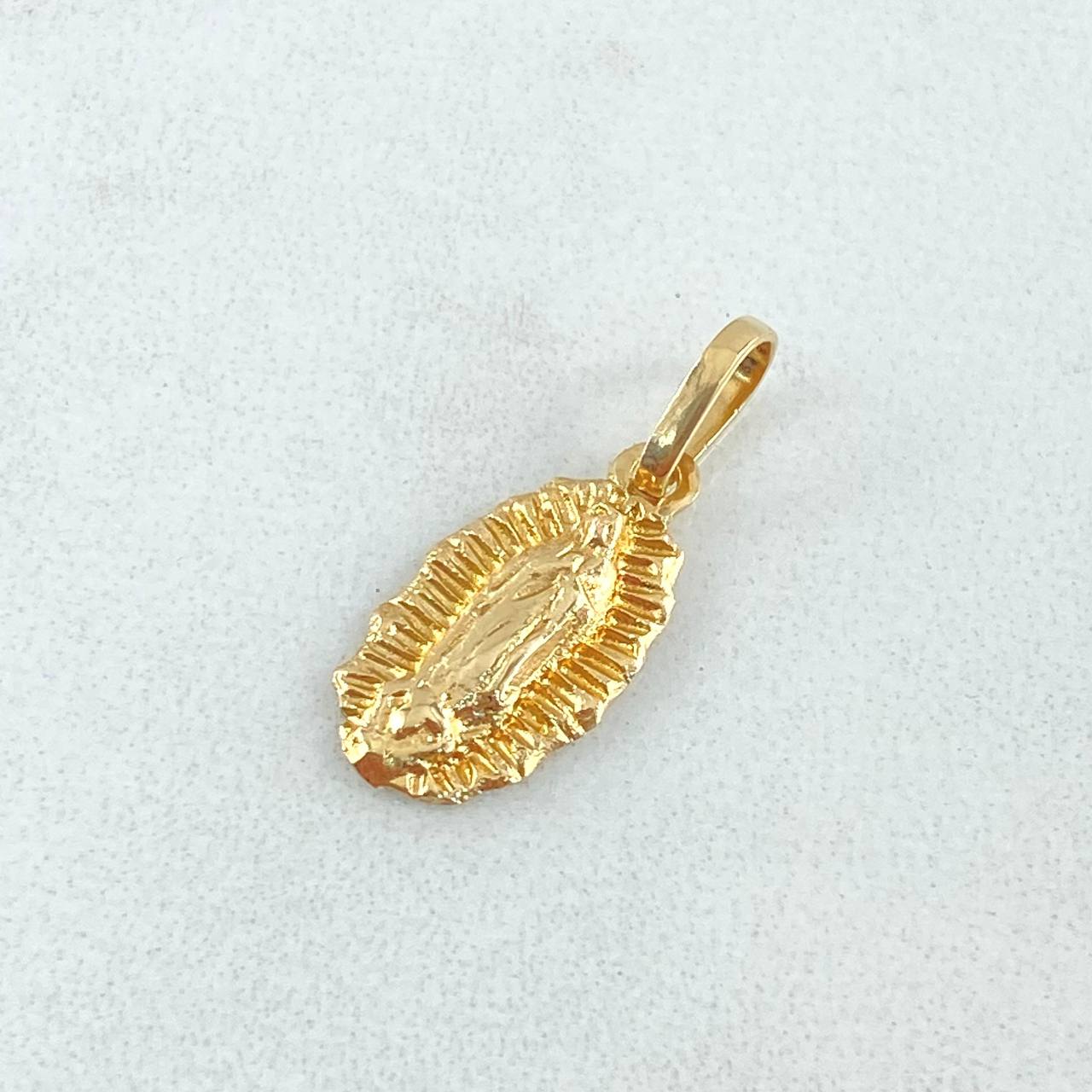 Pendant Virgin Guadalupe 0.95gr / 0.8in / Silhouette 18K Gold