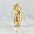 Dije Virgen Guadalupe 2.5gr / 4.3cm / Silueta Oro Amarillo 18K ©