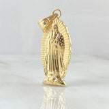Dije Virgen Guadalupe 2.4gr / 4.3cm / Silueta Oro Amarillo 18K