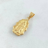Pendant Virgin Guadalupe 0.65gr / 0.9in / Silhouette 18K Gold