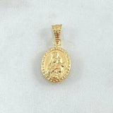 Dije Virgen Del Carmen 0.9gr / 2.2cm / Troquelada Oro Amarillo 18K ©