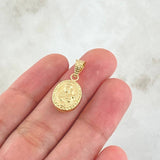 Dije Virgen Del Carmen 0.9gr / 2.2cm / Troquelada Oro Amarillo 18K ©