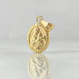 Dije Virgen Del Carmen 0.9gr / 2.2cm / Troquelada Oro Amarillo 18K ©