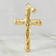 Dije Cruz Cristo 5gr / 6.3cm / Punta Bordeada Oro Amarillo 18K