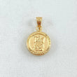 Dije Angel De La Guarda 0.6gr / 1.7cm / Cargador Bordeado Oro Amarillo 18K ©