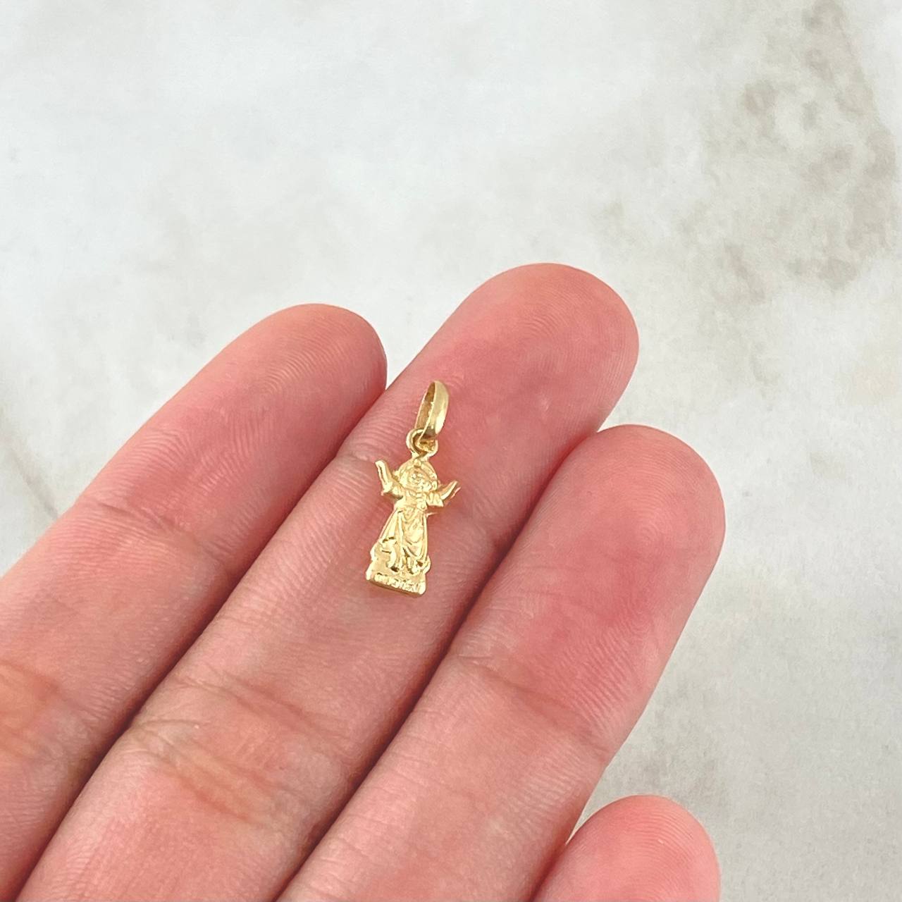 Dije Divino Niño 0.35gr / 1.7cm / Oro Amarillo 18K ©