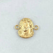 Charm Jesus Face 0.95gr / 0.7in / 18K Gold ©