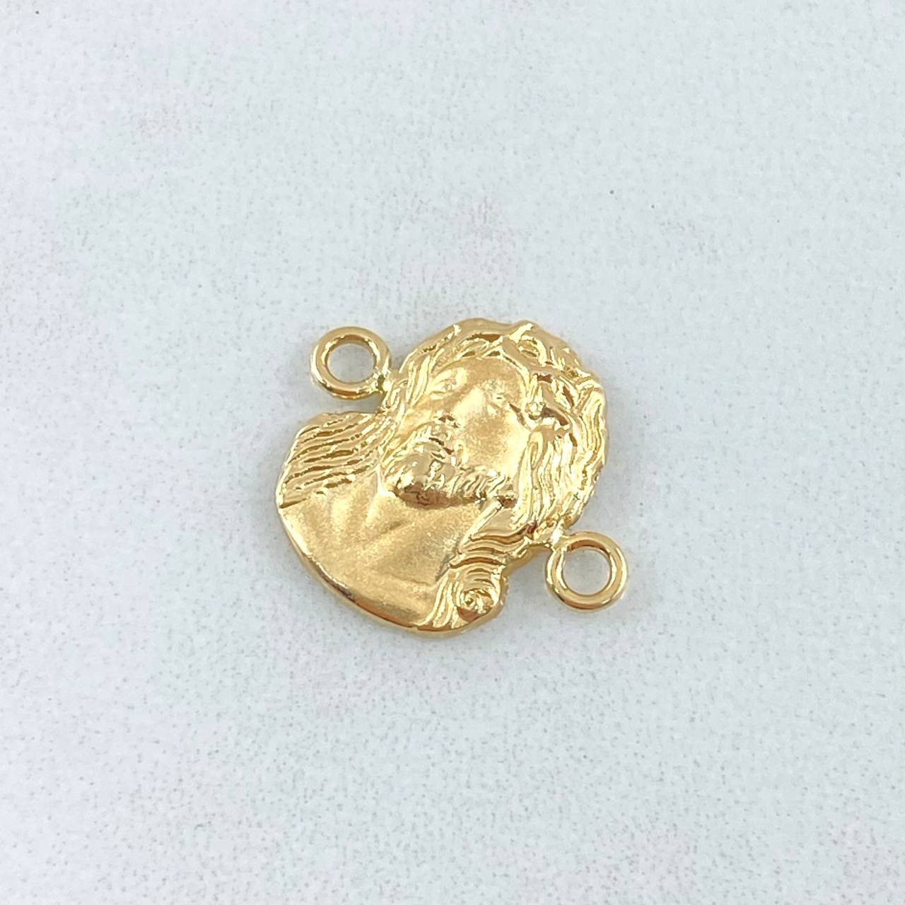 Herraje Rostro Jesus 0.6gr / 1.5cm / Oro 18K