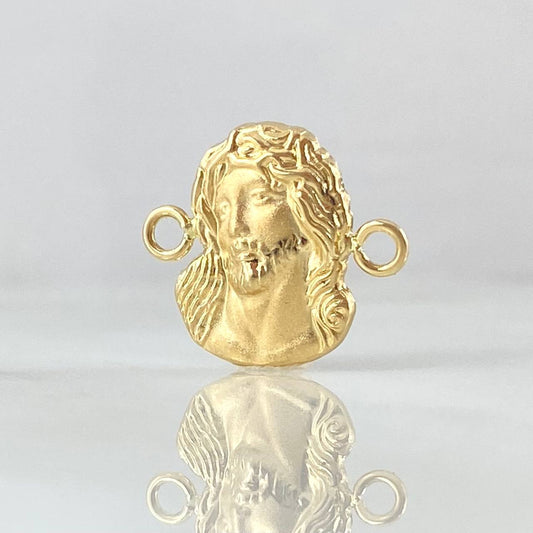 Charm Jesus Face 0.9gr / 1.6cm (0.6in) / 18K Gold
