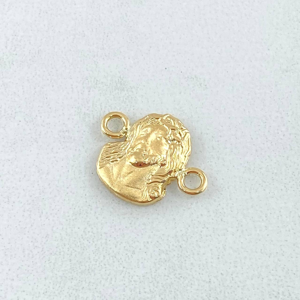 Herraje Rostro Jesus 0.65gr / 1.5cm / Oro Amarillo 18K ©