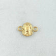 Charm Jesus Face 0.4gr / 0.5in / 18K Gold ©