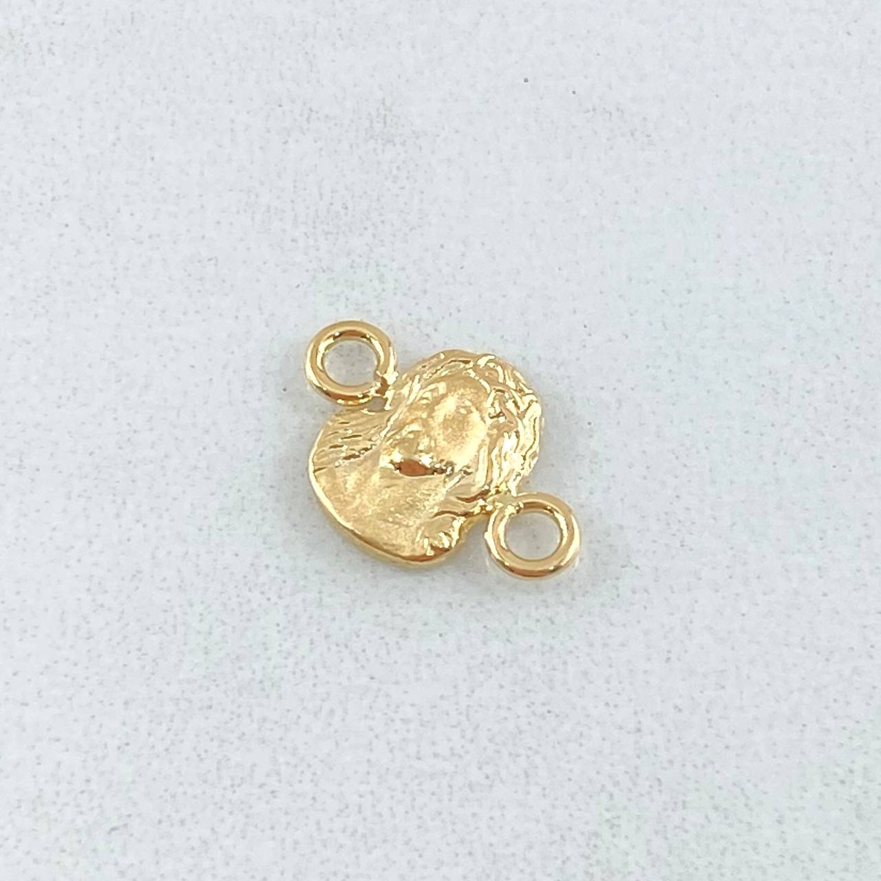 Charm Jesus Face 0.4gr / 0.5in / 18K Gold ©