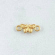Herraje Mariposa 0.25gr / 1.3cm / Oro Amarillo 18K ©