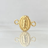 Charm Virgen De Guadalupe 0.45gr / 0.6in / 18K Gold ©