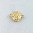 Charm Virgen Del Carmen 0.45gr / 0.6in / 18K Gold ©