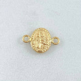 Herraje Virgen Del Carmen 0.4 g / 1/2 in Oro Amarillo 18K